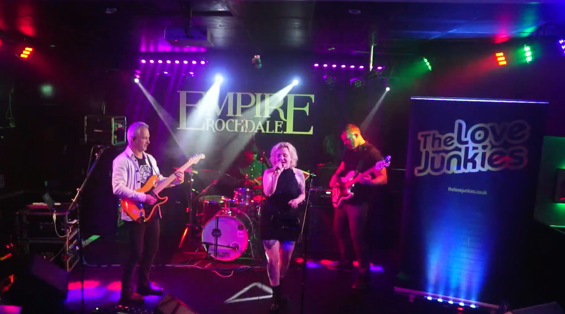 The Love Junkies live at Empire Rochdale