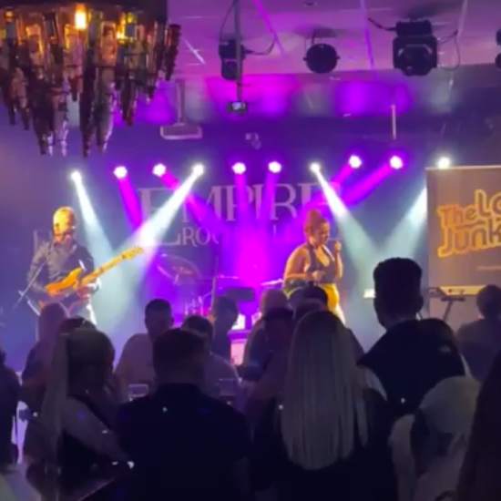 The Love Junkies live at Empire performing We Are Family